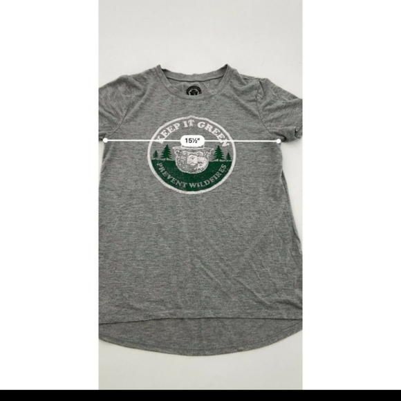 Smokey the Bear keep it green Tshirt - Picture 3 of 4
